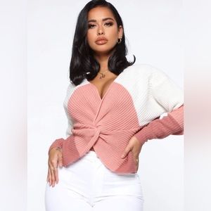 Fashion Nova Twisted Sweater